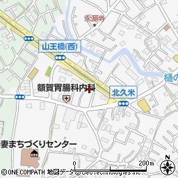 埼玉県所沢市久米2192-21周辺の地図