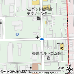 千葉県松戸市松飛台390周辺の地図