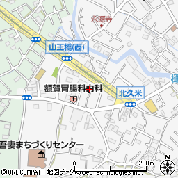 埼玉県所沢市久米2192-25周辺の地図