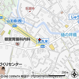 埼玉県所沢市久米2175-16周辺の地図