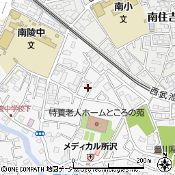 埼玉県所沢市久米785-1周辺の地図