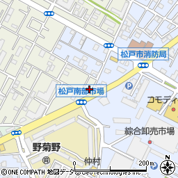千葉県松戸市胡録台259周辺の地図