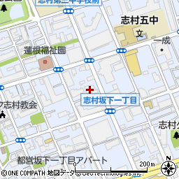 東京YWCAケアサポート板橋周辺の地図