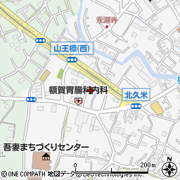 埼玉県所沢市久米2194-1周辺の地図