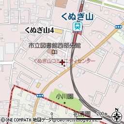スペースＥＣＯくぬぎ山駅前第１駐車場周辺の地図