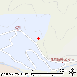 長野県木曽郡上松町東里周辺の地図