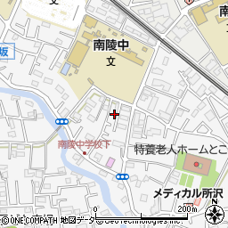 埼玉県所沢市久米1450周辺の地図