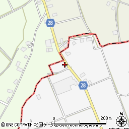 千葉県旭市清和甲1673-1周辺の地図