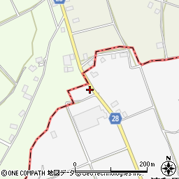 千葉県旭市清和甲1673-1周辺の地図