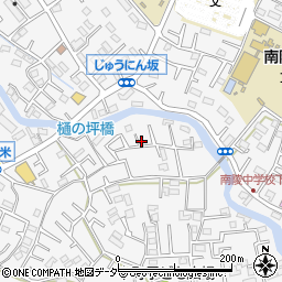 埼玉県所沢市久米2076-6周辺の地図