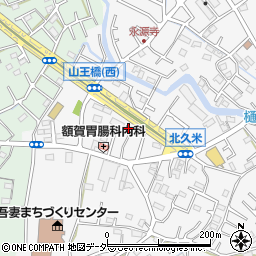 埼玉県所沢市久米2192-9周辺の地図