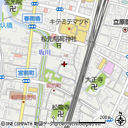 千葉県松戸市松戸1444周辺の地図