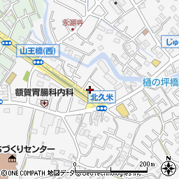埼玉県所沢市久米2175-20周辺の地図