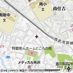 埼玉県所沢市久米776-2周辺の地図