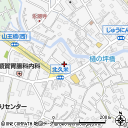 埼玉県所沢市久米2175-25周辺の地図