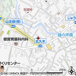 埼玉県所沢市久米2175-15周辺の地図