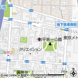 大東京輸送本社周辺の地図