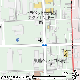 千葉県松戸市松飛台390-5周辺の地図