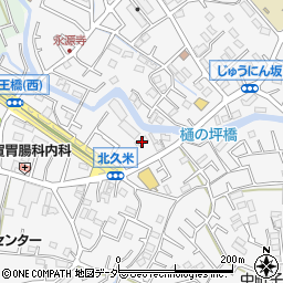埼玉県所沢市久米2181周辺の地図