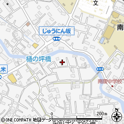 埼玉県所沢市久米2076周辺の地図