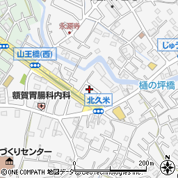 埼玉県所沢市久米2175-19周辺の地図