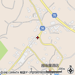 千葉県香取市新里1069-2周辺の地図
