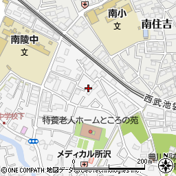 埼玉県所沢市久米785-13周辺の地図