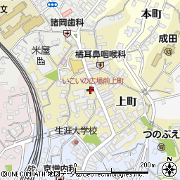 米分本店周辺の地図