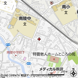 埼玉県所沢市久米789-9周辺の地図