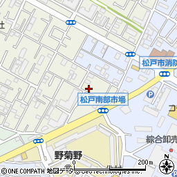 千葉県松戸市胡録台256-6周辺の地図
