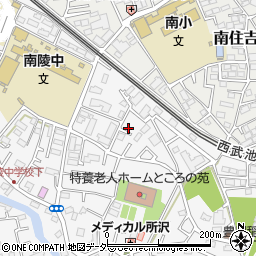 埼玉県所沢市久米785-8周辺の地図