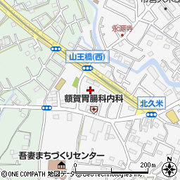 埼玉県所沢市久米2201-1周辺の地図