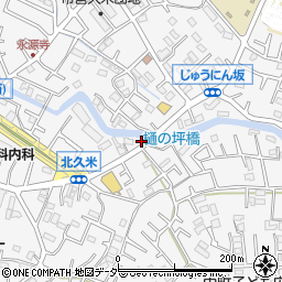 埼玉県所沢市久米2180-2周辺の地図