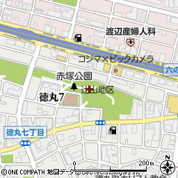 東京都板橋区徳丸7丁目周辺の地図