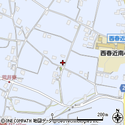 長野県伊那市西春近7400周辺の地図