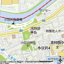 川本コーポ周辺の地図