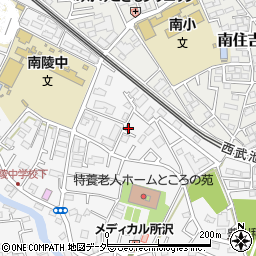 埼玉県所沢市久米785周辺の地図