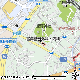 和光市白子コミュニティーセンター周辺の地図