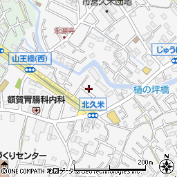 埼玉県所沢市久米2175-29周辺の地図