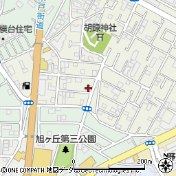 千葉県松戸市胡録台364-6周辺の地図