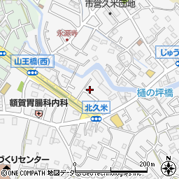 埼玉県所沢市久米2175-30周辺の地図