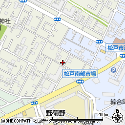 千葉県松戸市胡録台254-15周辺の地図