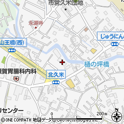 埼玉県所沢市久米2175-8周辺の地図