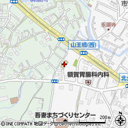 所沢市立吾妻保育園周辺の地図