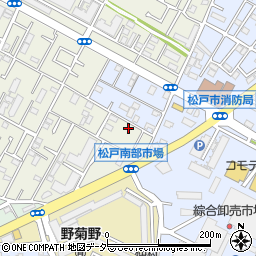 千葉県松戸市胡録台257周辺の地図