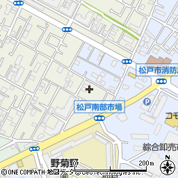 千葉県松戸市胡録台256周辺の地図