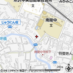 埼玉県所沢市久米1426-1周辺の地図