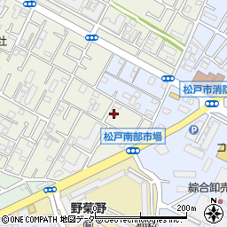千葉県松戸市胡録台255周辺の地図