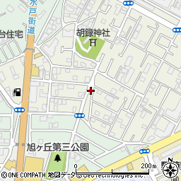 千葉県松戸市胡録台359周辺の地図