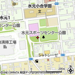 東京都葛飾区水元1丁目23周辺の地図